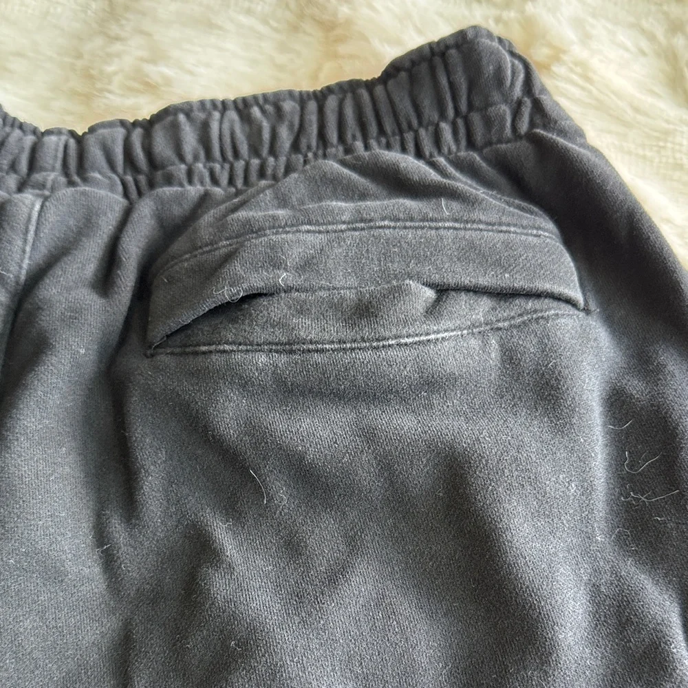 Men's Black Joggers with White and Pink Accents - Picture 5 of 5
